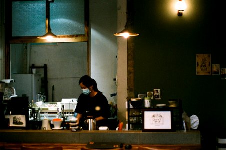 Coffee making photo
