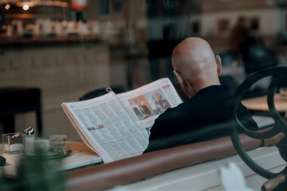 Reading The Newspaper
