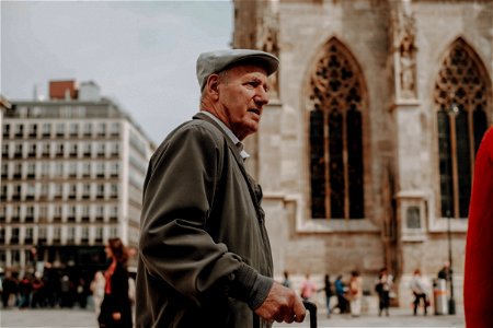 Old Man in Austria photo