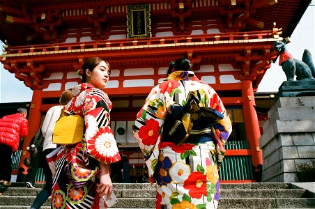 Women in Kimono photo