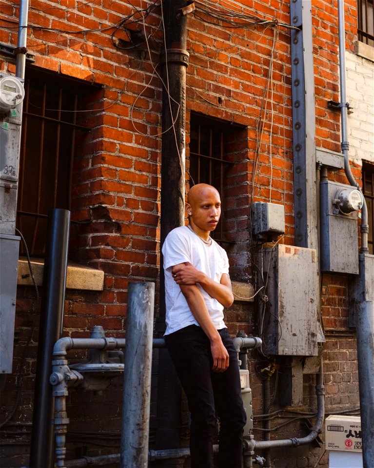 Bald Man Portrait