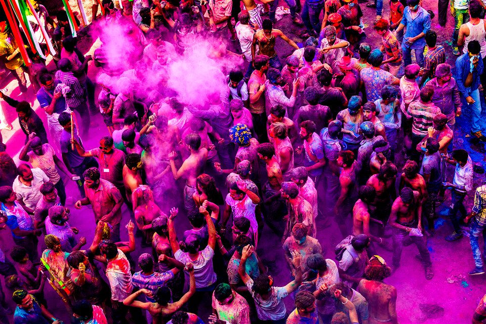 Colorful Croud photo