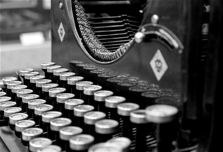 Typewriter photo