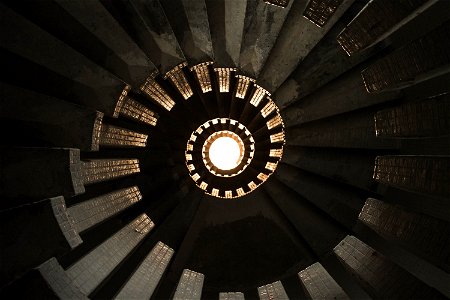 Spiral Stone Stairs photo