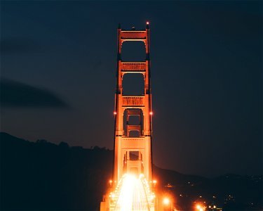 Illuminated Bridge photo