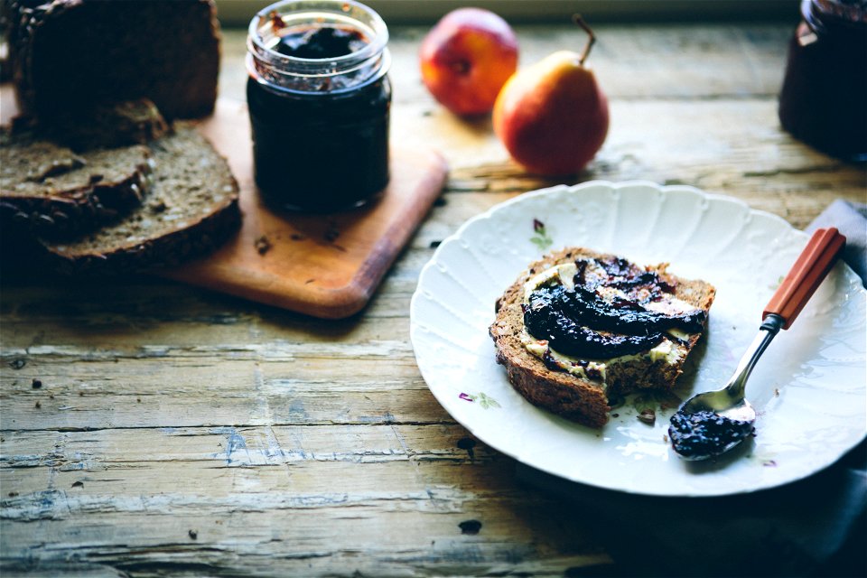 Jam Tartine for Breakfast