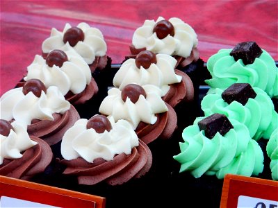Cupcakes at Belfast Market photo