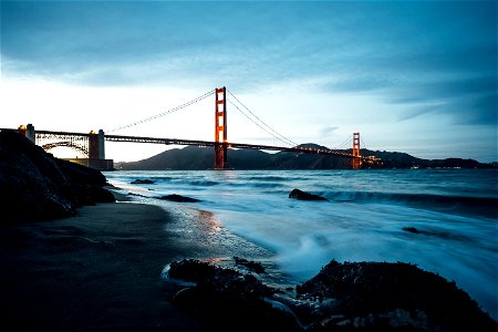 Golden Gate Illuminated photo