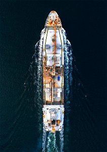 Boat Aerial View