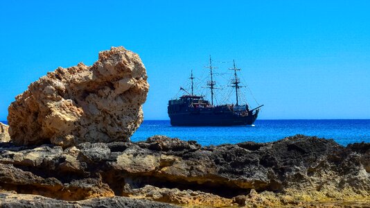 Cruise ship pirate ship tourism