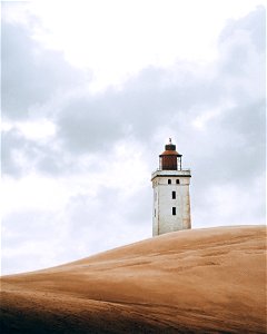 Sand dune Lighthouse photo