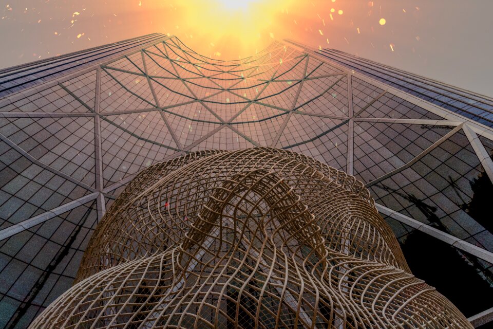 Sky sculpture artwork