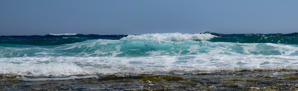 Ocean sea spray photo