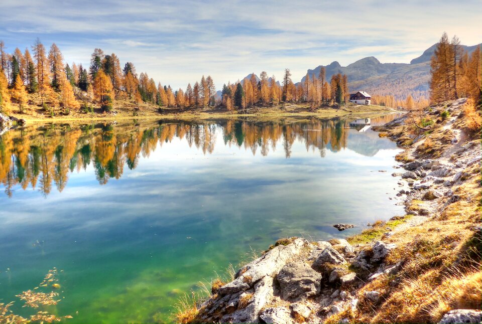 Landscape alpine nature photo