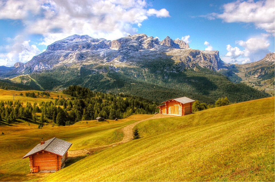 Mountain landscape nature mountains