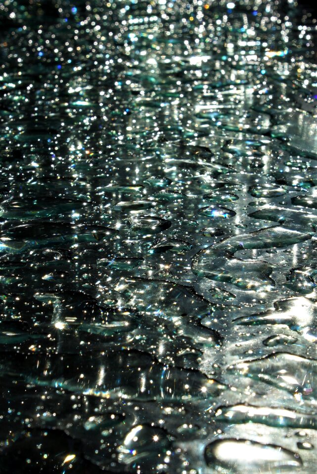Pattern sparkle water