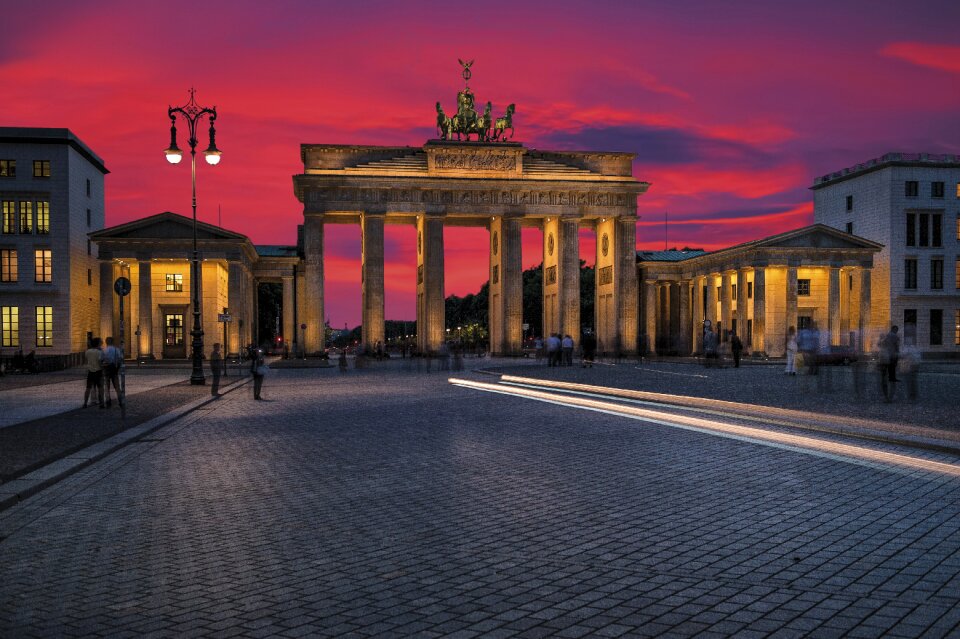 Evening mood landmark