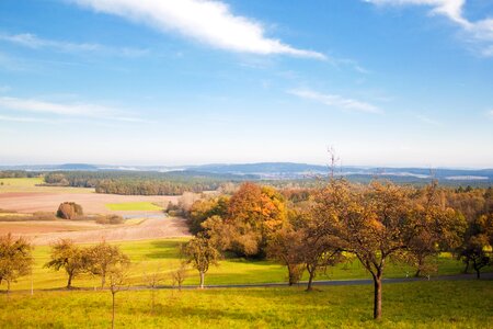 Summer autumn day