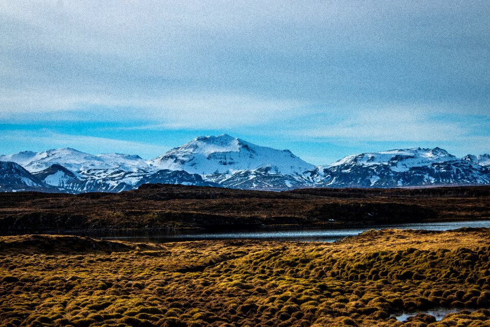 Winter mountain mountains photo