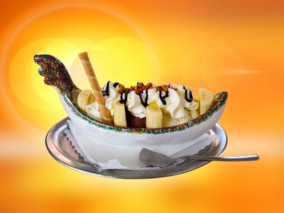 Ice cream ice cream sundae sweet