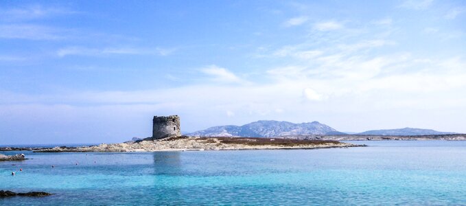 Blue landscape holidays photo