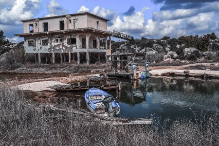 Decay broken dilapidated