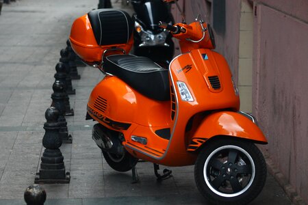 Road red orange