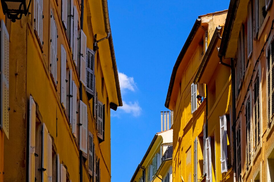 Facade window colorful