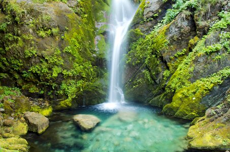Waterfalls outdoors scenic photo