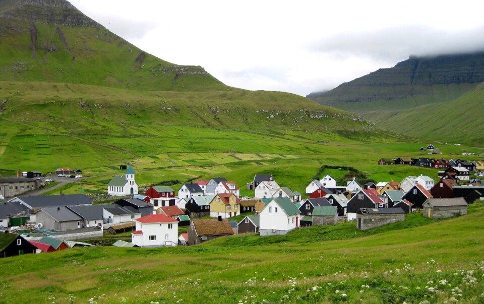 Gjogv eysturoy faroe islands