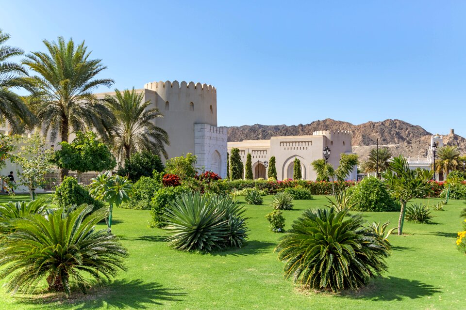 Palace sultan oman photo