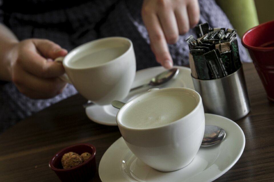 Coffeeshop together cup