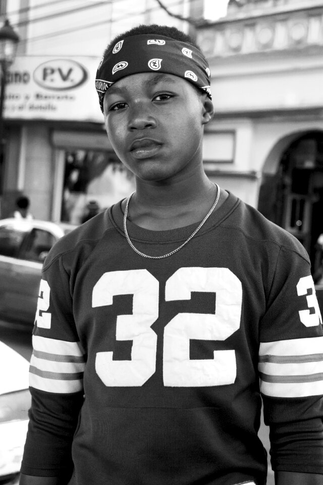 Face young person