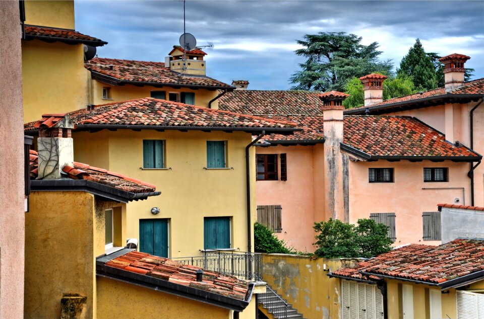 Italy tourism buildings