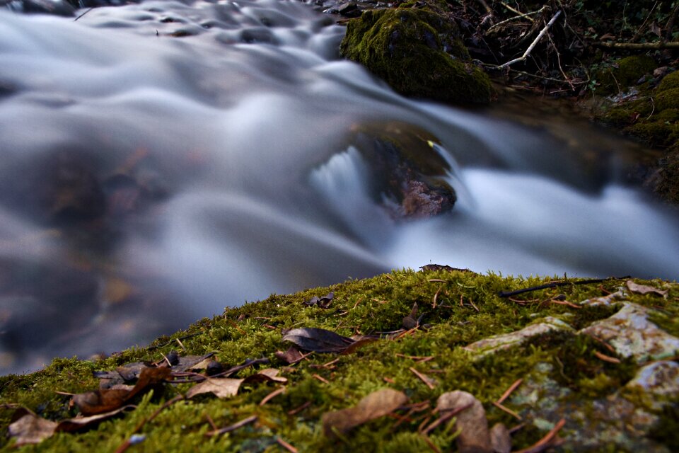 Bach waterfall landscape