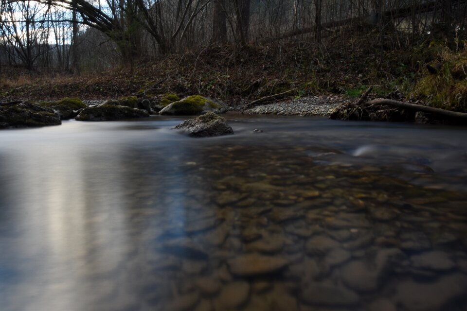 Bach waterfall landscape