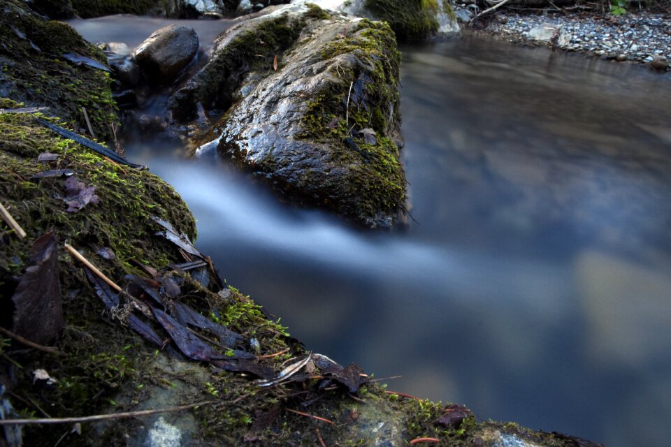 Bach waterfall landscape photo