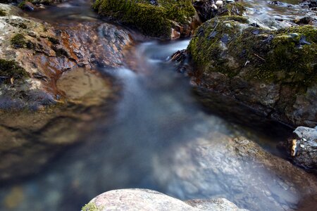 Bach waterfall landscape photo