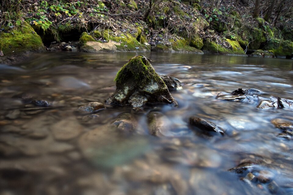 Bach waterfall landscape