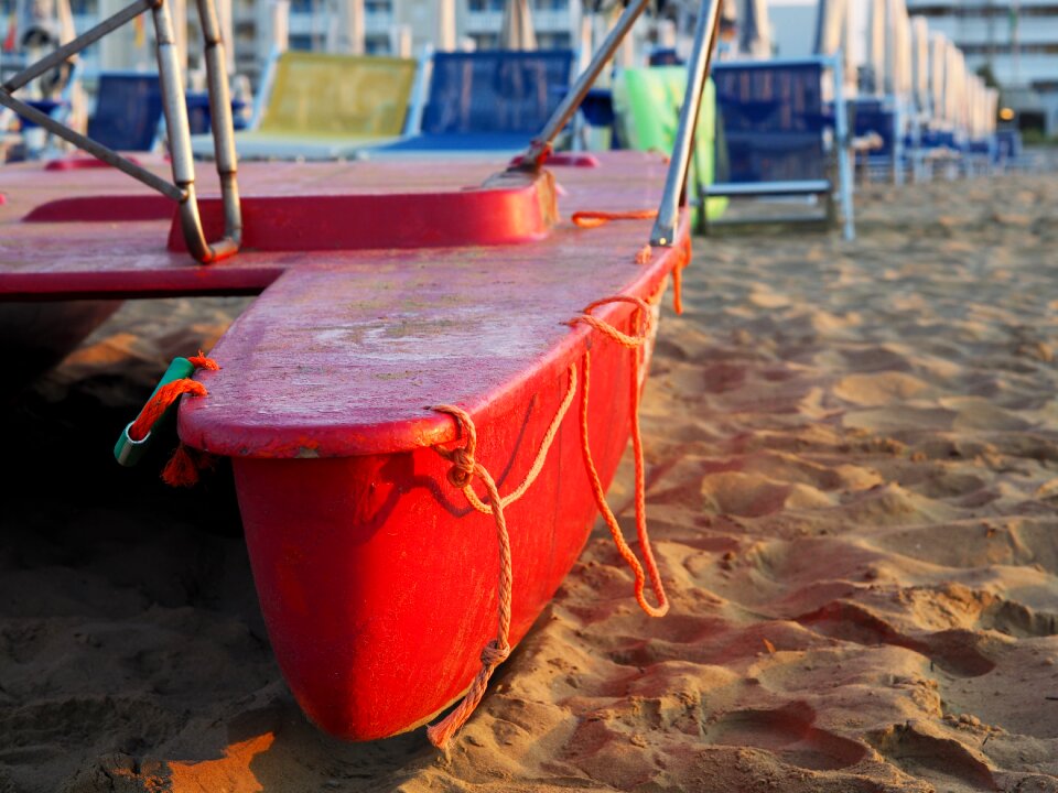 Boat lifeboat summer