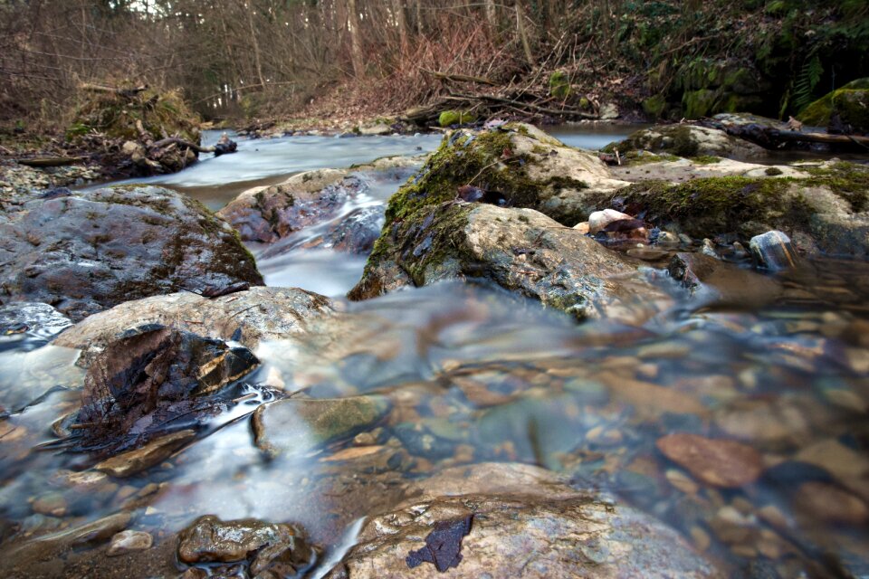Bach waterfall landscape