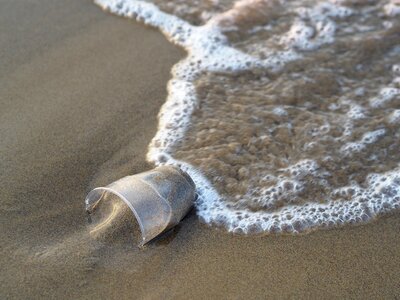 Plastic pollution ocean