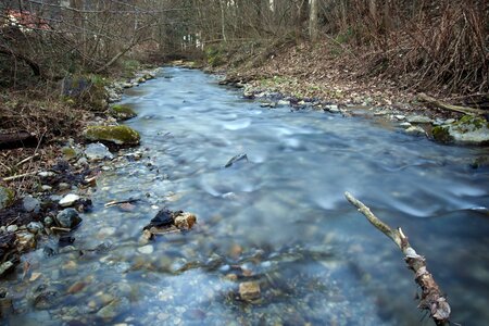 Bach waterfall landscape