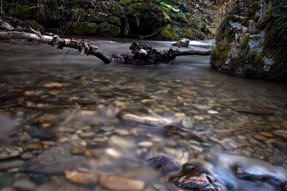 Bach waterfall landscape