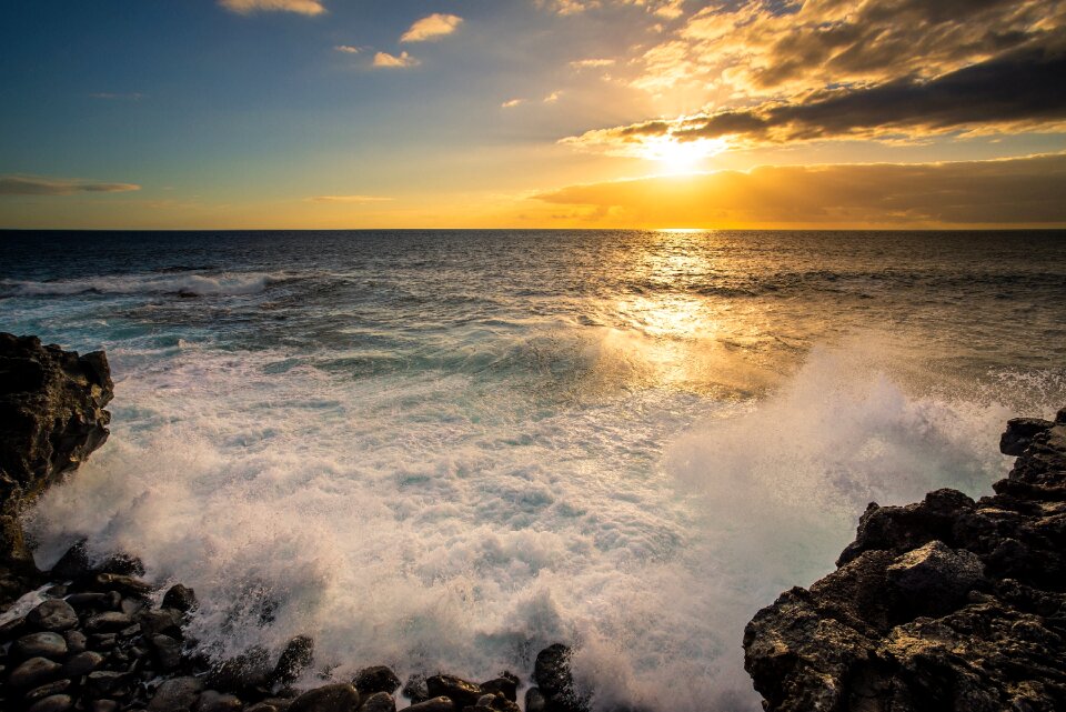 Water coast ocean photo