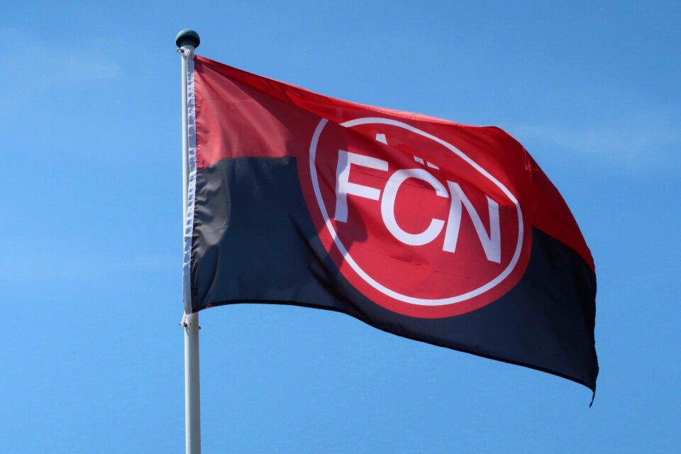 Football bundesliga club flag