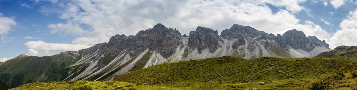 Sediments stubai alps grinzens