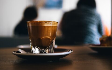 Cup caffeine brown photo