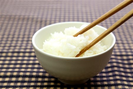 Boiled Rice Food photo