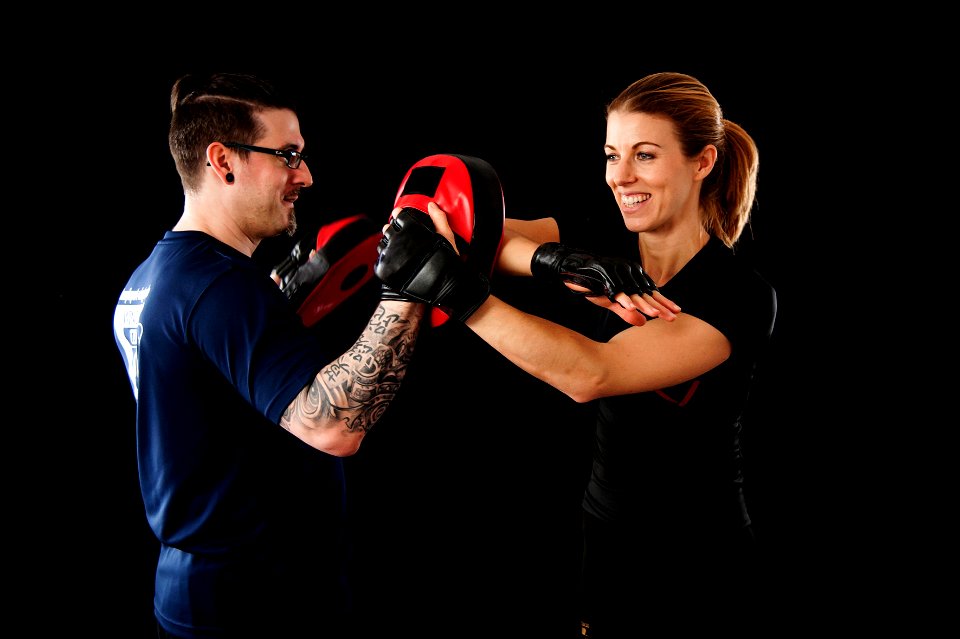 Female Fighter Elbow
